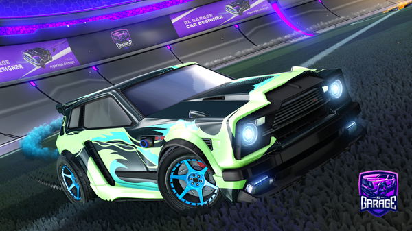 A Rocket League car design from 0KaaruN