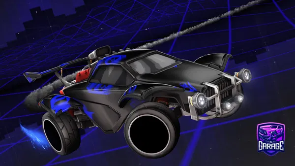A Rocket League car design from Splashbarnes