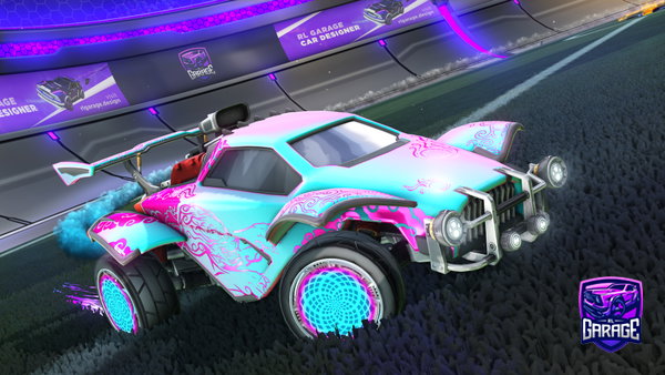 A Rocket League car design from pomelo_99