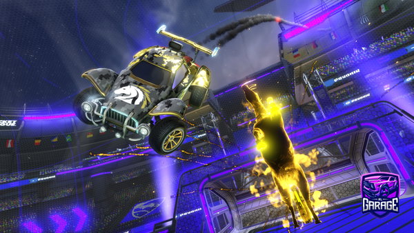 A Rocket League car design from KRYPEccy