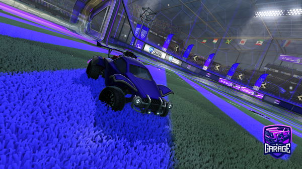 A Rocket League car design from fussball