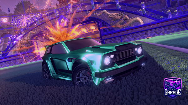 A Rocket League car design from TuDinoFav