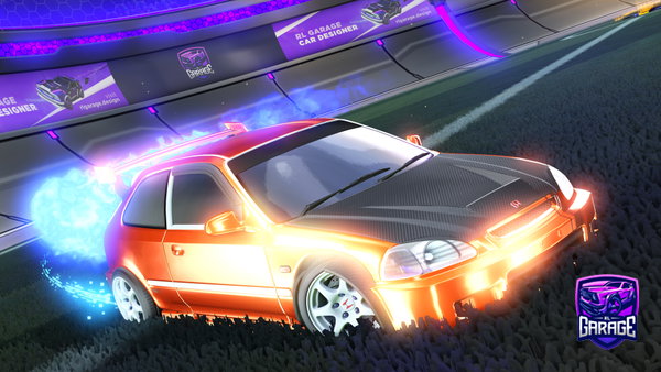 A Rocket League car design from Kevin_Uchiha1312
