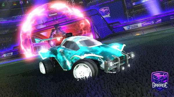 A Rocket League car design from FOXmtb