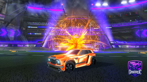 A Rocket League car design from Ianis46w