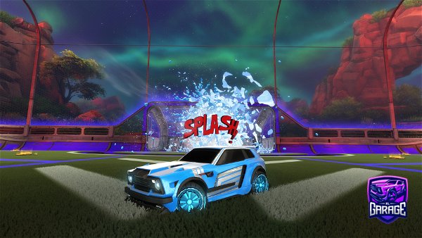A Rocket League car design from St3_7oo2