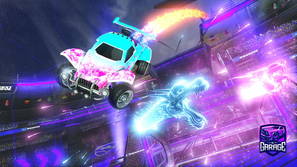 A Rocket League car design from SpectralE001