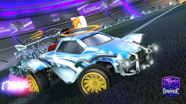 A Rocket League car design from Bushcraftboy982