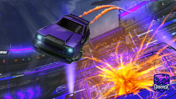 A Rocket League car design from applepi2510