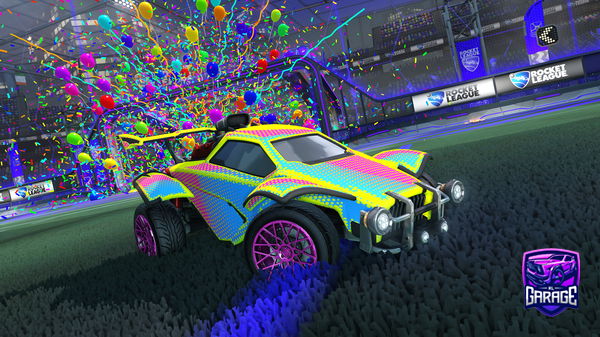 A Rocket League car design from Jo7ds