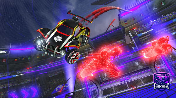 A Rocket League car design from Merc_-