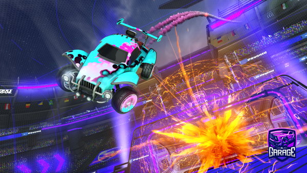 A Rocket League car design from Bogdij