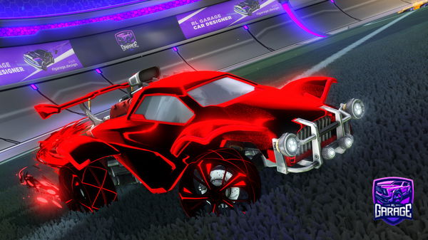 A Rocket League car design from ThePotatoDoge