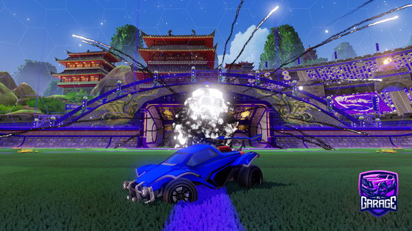 A Rocket League car design from ninja987