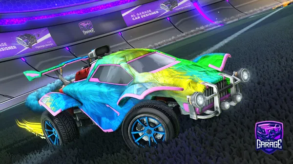 A Rocket League car design from JULA11