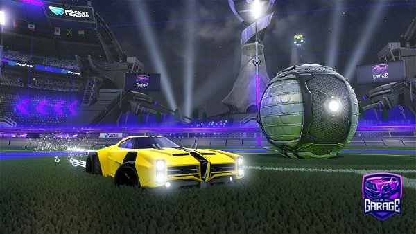 A Rocket League car design from Winged_RL