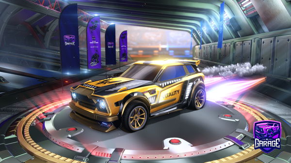 A Rocket League car design from N7uRL