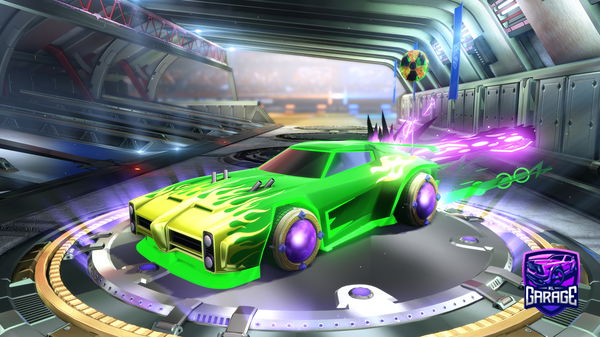 A Rocket League car design from MushyRabobo