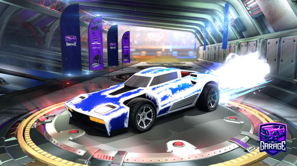 A Rocket League car design from ghoul4