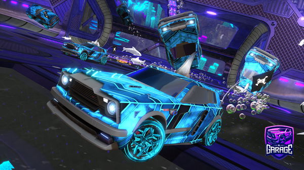 A Rocket League car design from Sea-Sworn