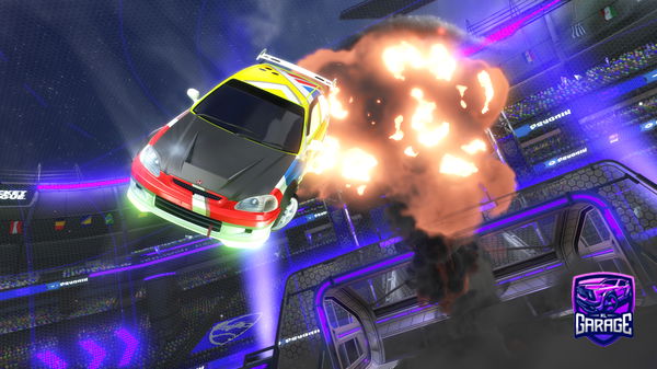 A Rocket League car design from Mat888888