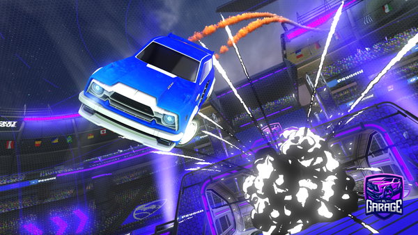 A Rocket League car design from Caliche_Tactico