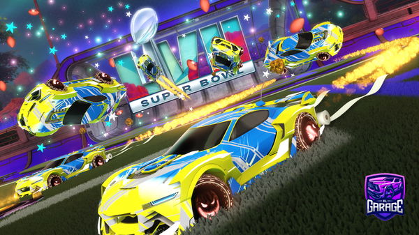 A Rocket League car design from Rl_PLAYER_23