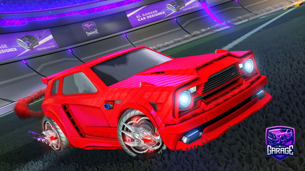 A Rocket League car design from befittingbee8333