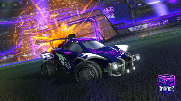 A Rocket League car design from CryptoxXD