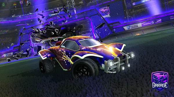 A Rocket League car design from iLikeMen2