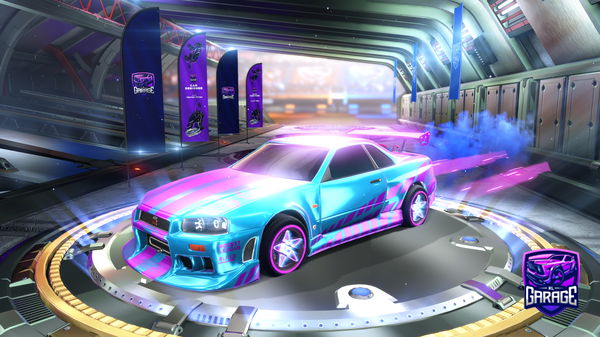 A Rocket League car design from Wsup73