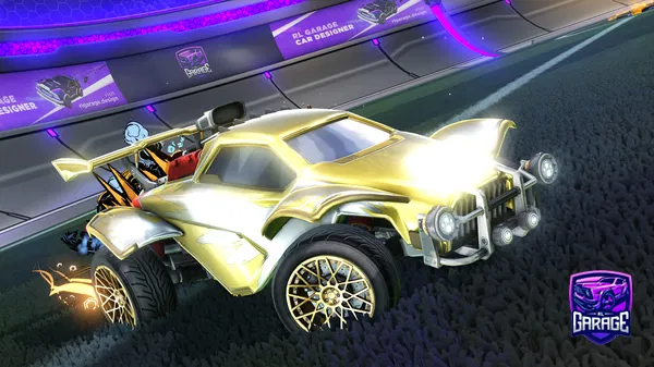 A Rocket League car design from ScotishTear