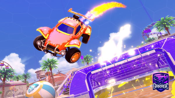 A Rocket League car design from luinartor