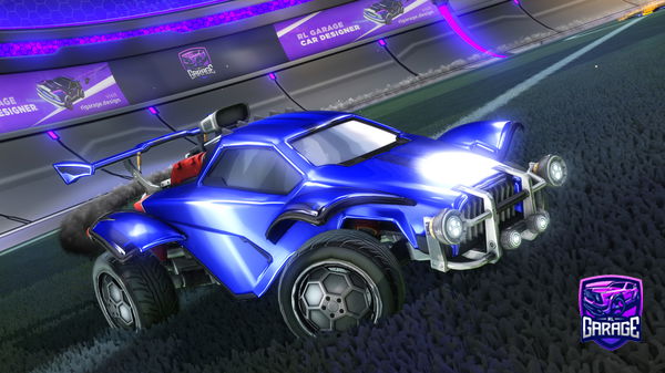 A Rocket League car design from KomischeKatze