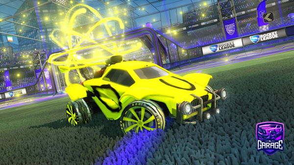 A Rocket League car design from JESUTCHA1