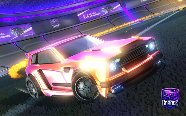 A Rocket League car design from AlessGG