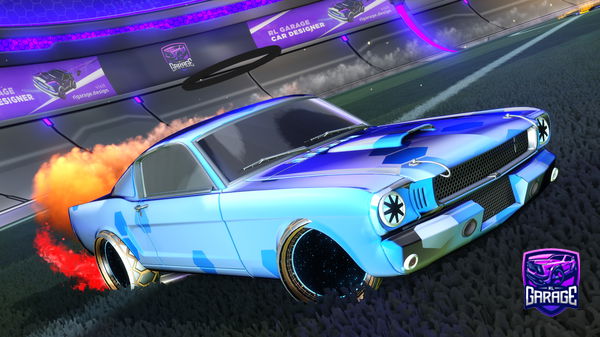 A Rocket League car design from firey727ercru