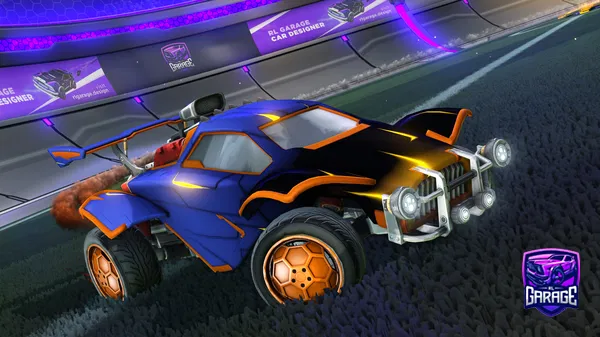 A Rocket League car design from DolnMag