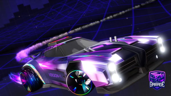 A Rocket League car design from BurtQWERT