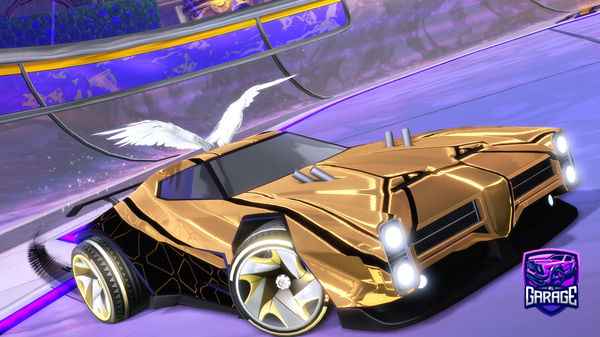 A Rocket League car design from TOASTYOIL