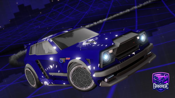 A Rocket League car design from lucxs109