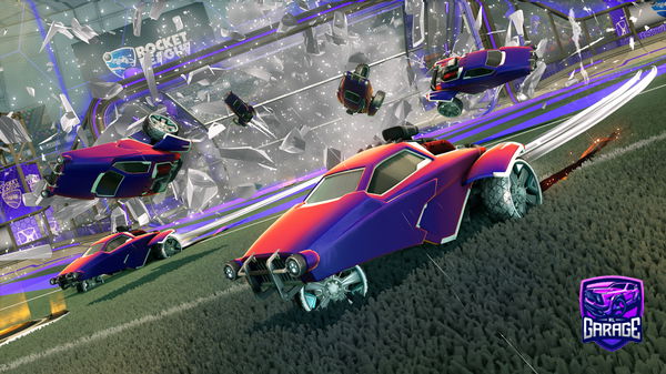 A Rocket League car design from achickencurry101