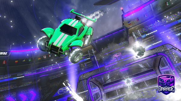 A Rocket League car design from MannZerr