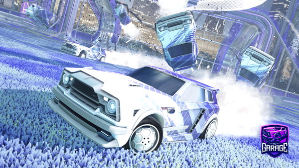 A Rocket League car design from Alecbalec