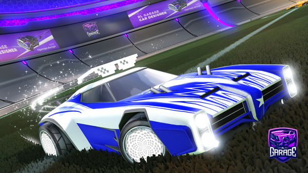 A Rocket League car design from glupi123