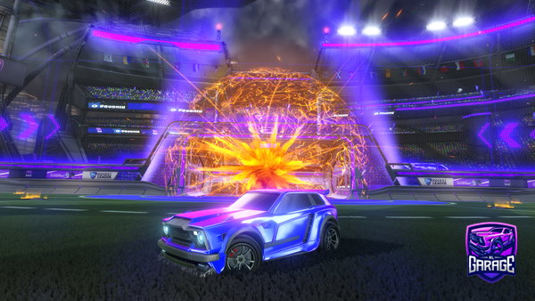 A Rocket League car design from PHXmaritokakeito
