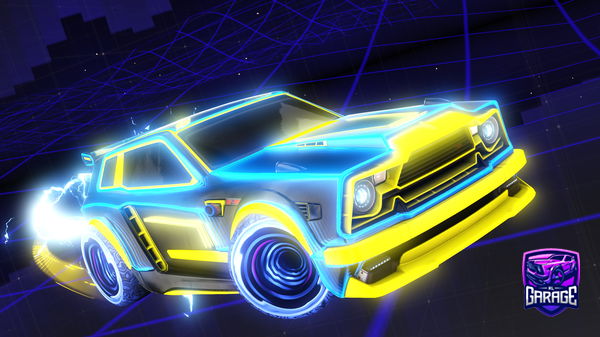 A Rocket League car design from Varix7474