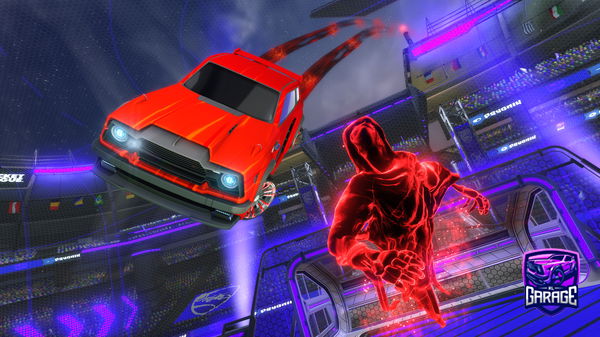 A Rocket League car design from WarShieldd