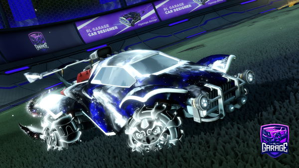 A Rocket League car design from BINBOO132