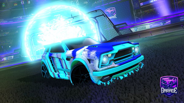 A Rocket League car design from SquidnChips